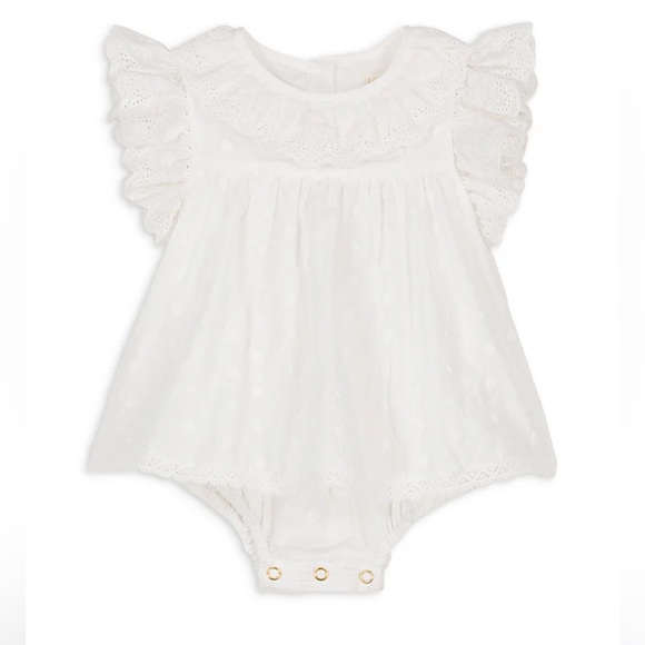 Louise Misha Anusha Romper - White - Picture 4 of 8